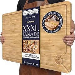 ¿Qué son las tablas de cortar grandes y por qué son tan útiles?