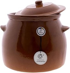 Cazuelas de barro con tapa