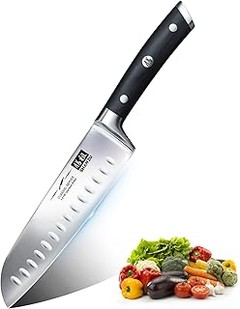 El uso profesional del cuchillo santoku en la cocina
