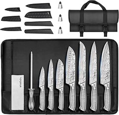 ¿Son seguros los cuchillos de cocina con funda para su almacenamiento?