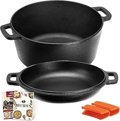 ¿Cocinar con ollas de hierro fundido es saludable?