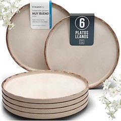 Reseñas de usuarios sobre vajillas rústicas beige