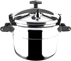 ¿Cuánto tiempo cocinar en una olla a presión grande?