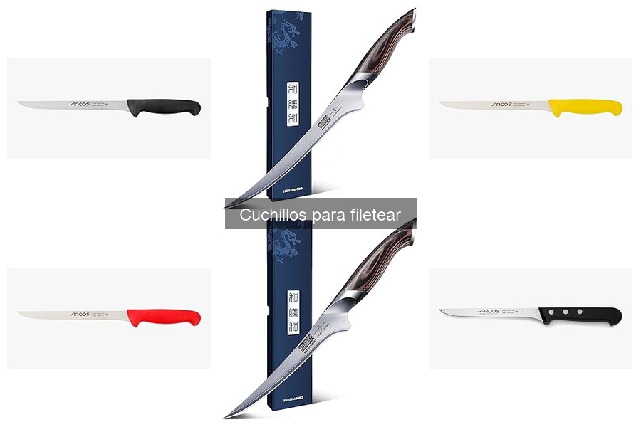 Accesorios útiles para cuchillos de filetear: ¡mejora tu cocina!