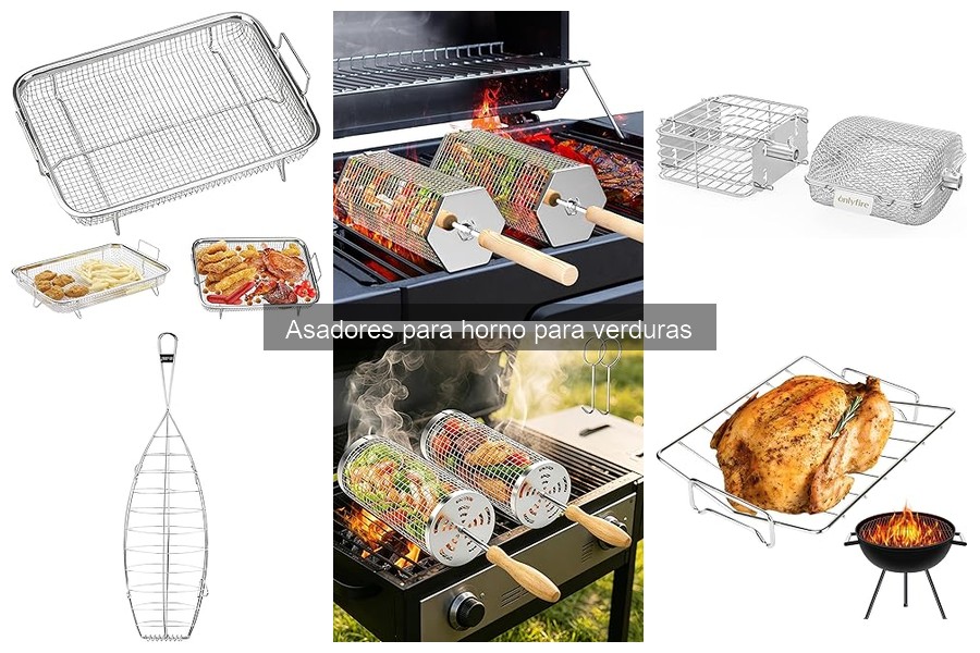 Alternativas a Asadores para Horno: Mejores Utensilios para Verduras