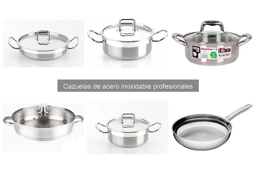 Alternativas a cazuelas de acero inoxidable para tu presupuesto