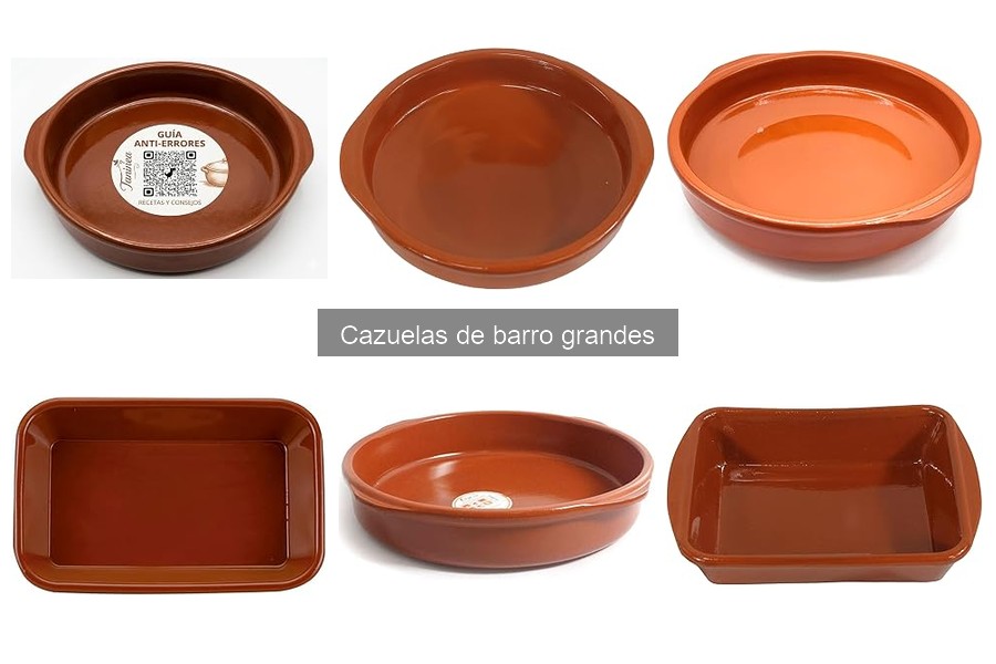 Alternativas a cazuelas de barro grandes para guisos