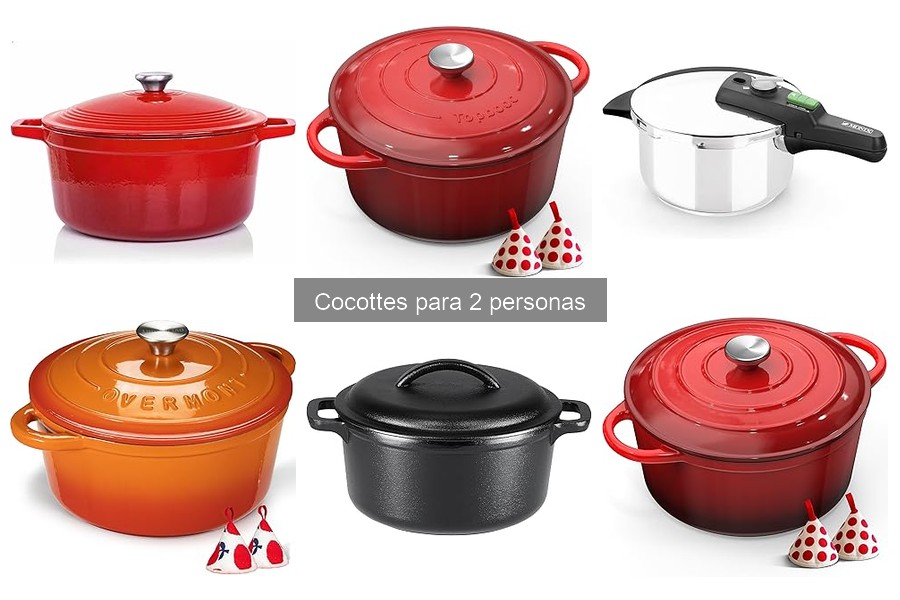 Alternativas a cocottes para guisos para 2 personas