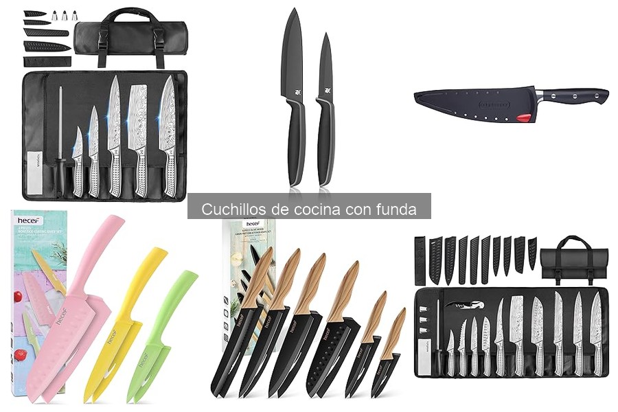 Alternativas a cuchillos de cocina con funda: 5 opciones útiles