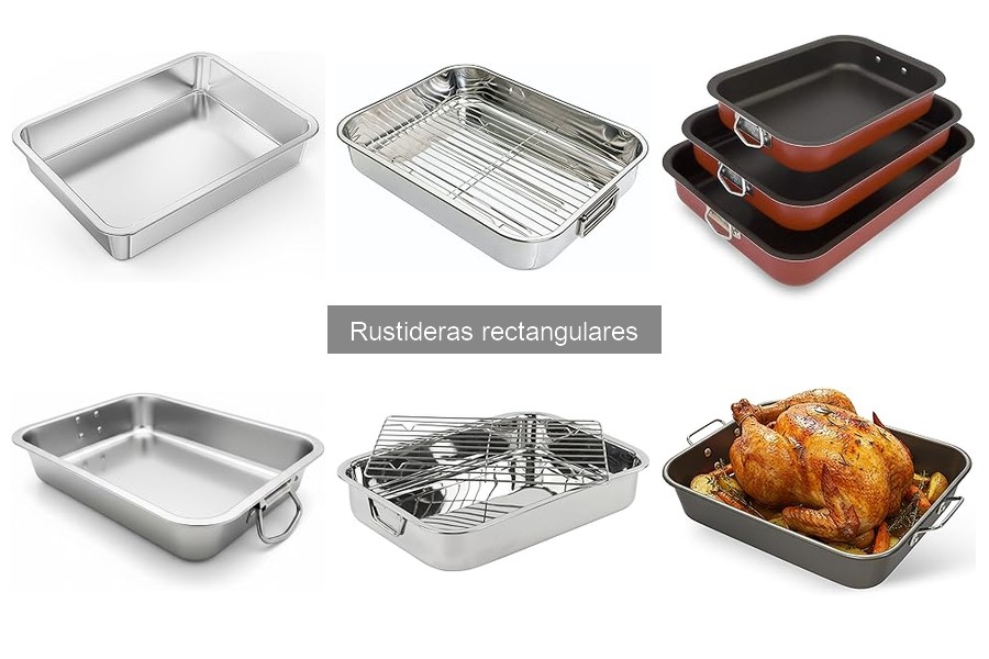 Alternativas a la rustidera rectangular para asados
