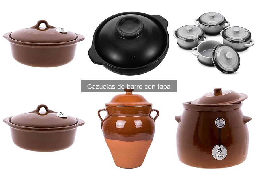Alternativas a las cazuelas de barro con tapa