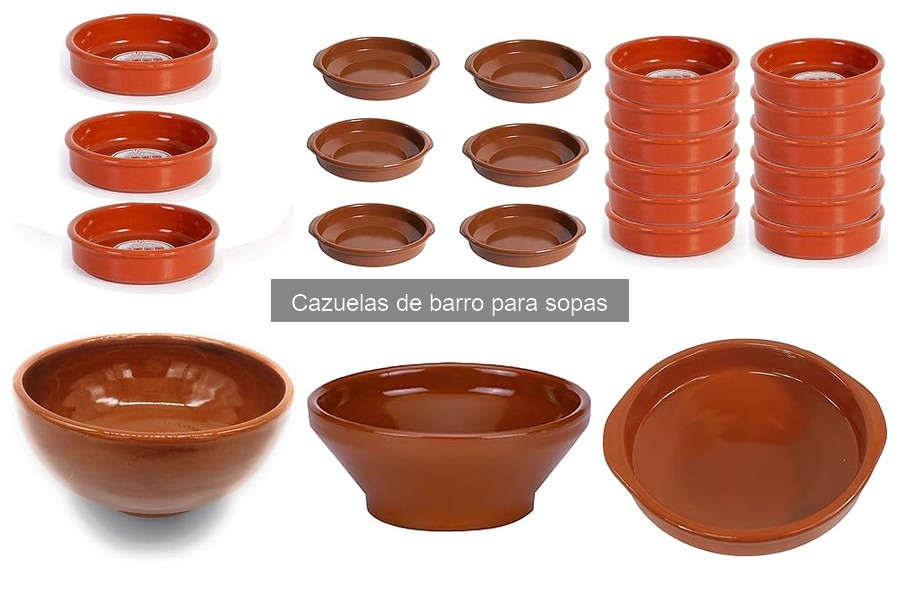 Alternativas a las cazuelas de barro para sopas
