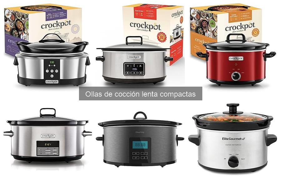 Alternativas a las Ollas de Cocción Lenta Compactas