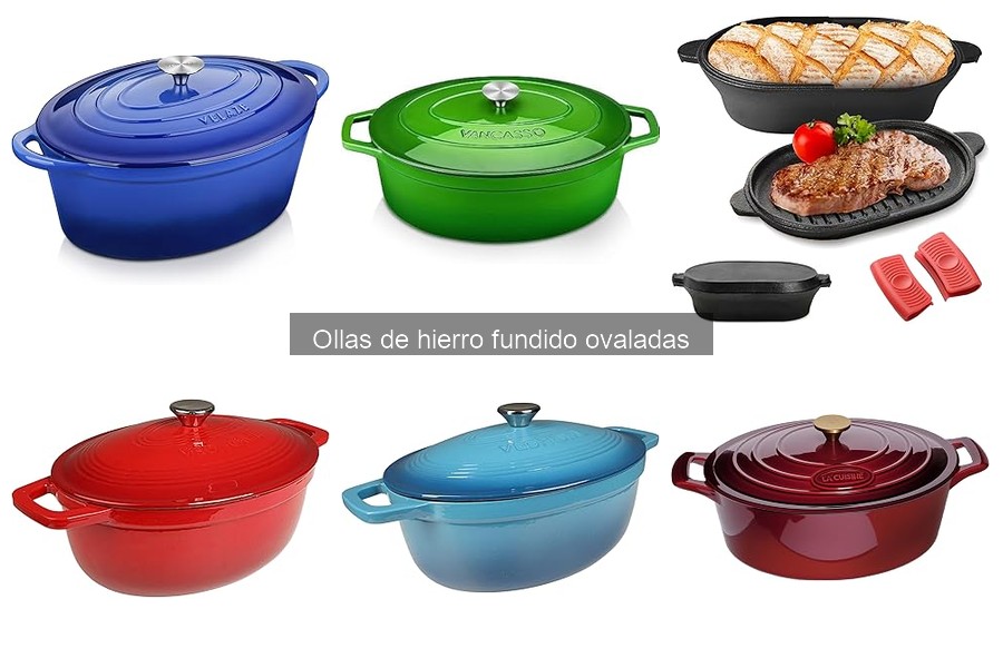 Alternativas a las ollas de hierro fundido ovaladas