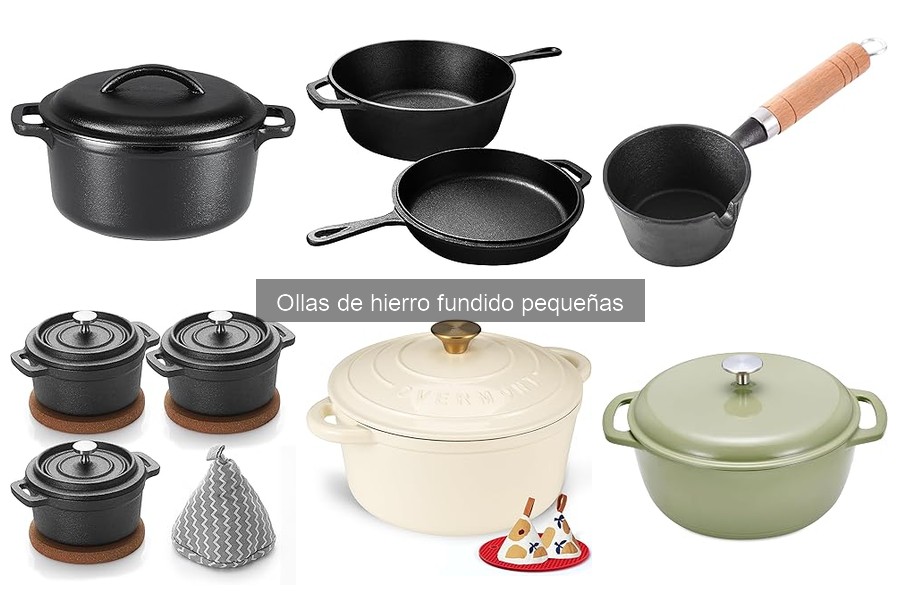 Alternativas a las ollas de hierro fundido pequeñas
