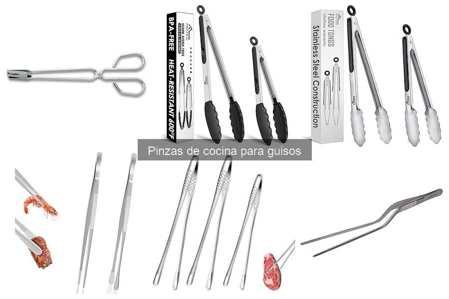 Alternativas a las pinzas de cocina para guisos