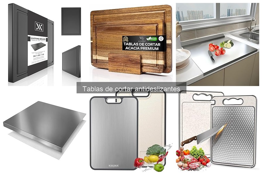 Alternativas a las tablas de cortar antideslizantes