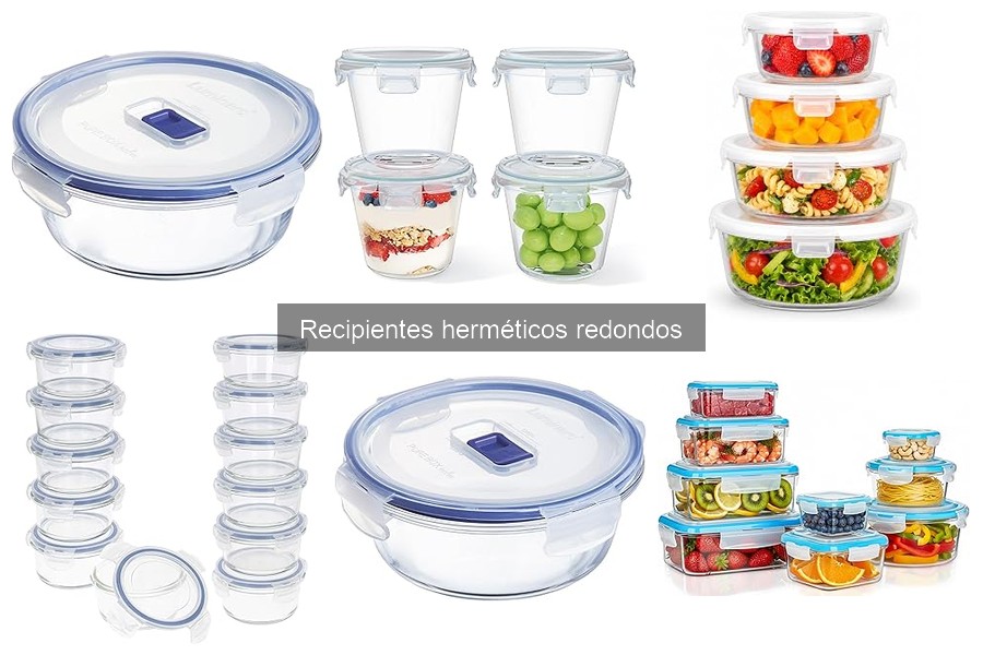 Alternativas a los recipientes herméticos redondos en cocina