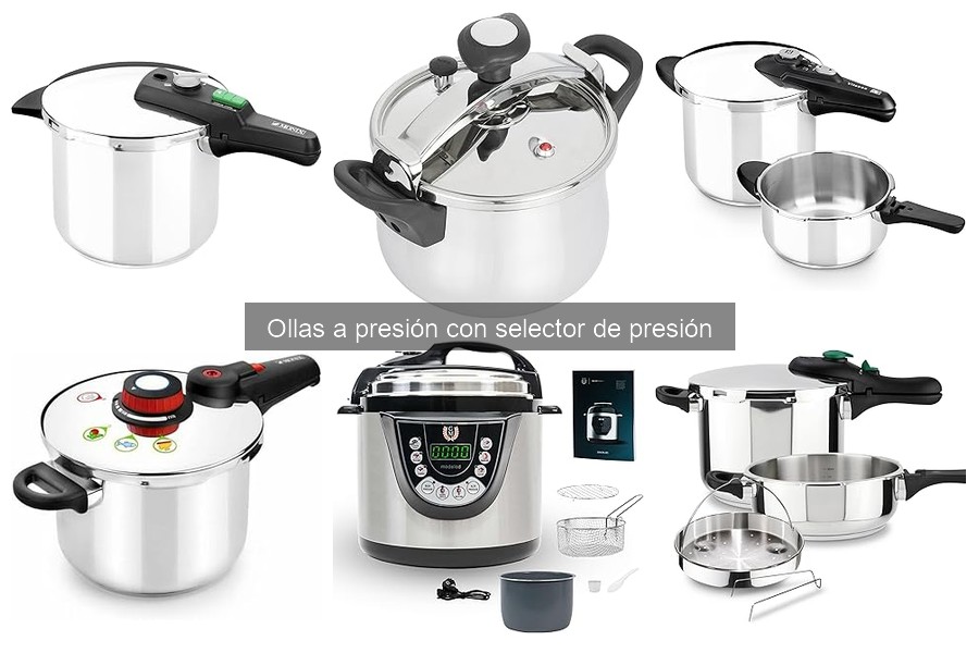 Alternativas a ollas a presión con selector de presión