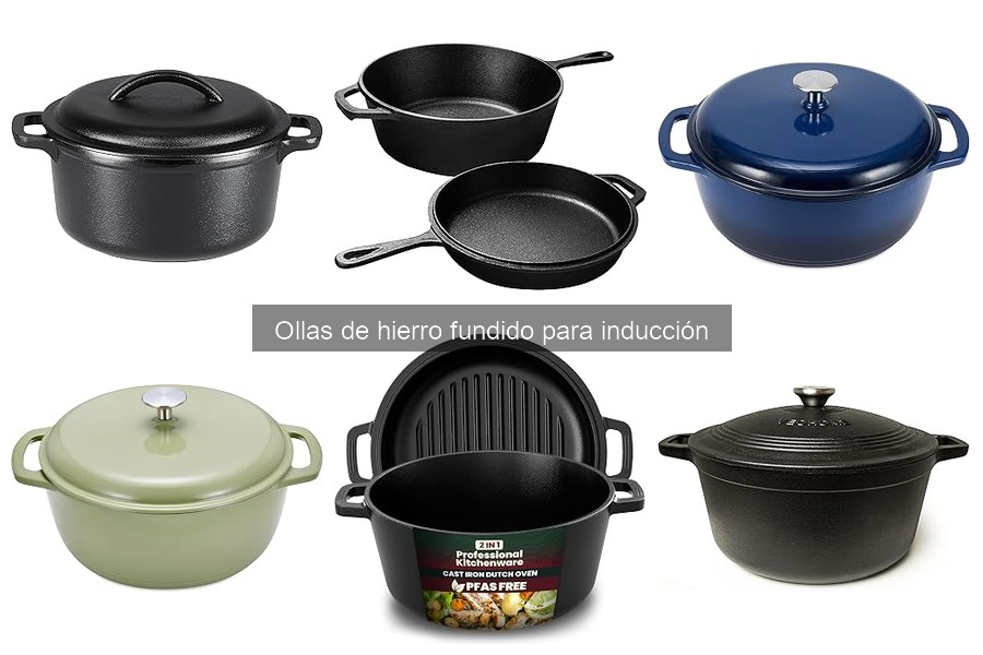 Alternativas a Ollas de Hierro Fundido para Inducción