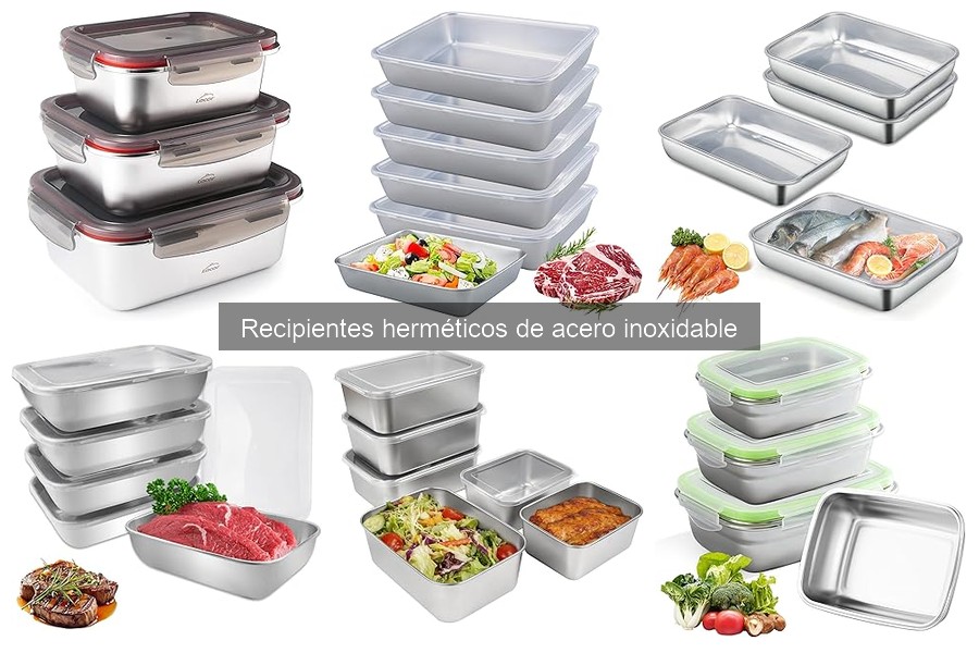 Alternativas a recipientes herméticos de acero inoxidable