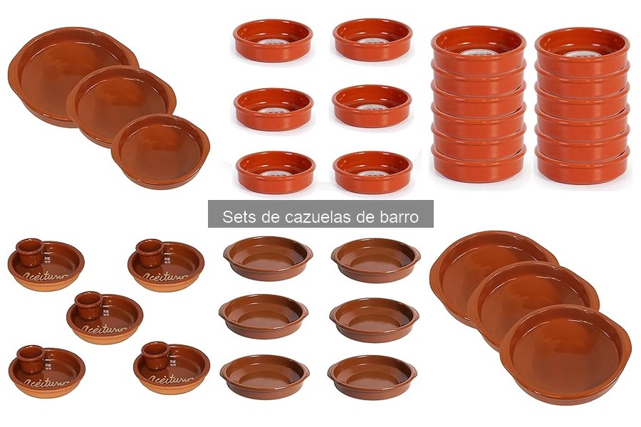 Alternativas a sets de cazuelas de barro para espacios reducidos