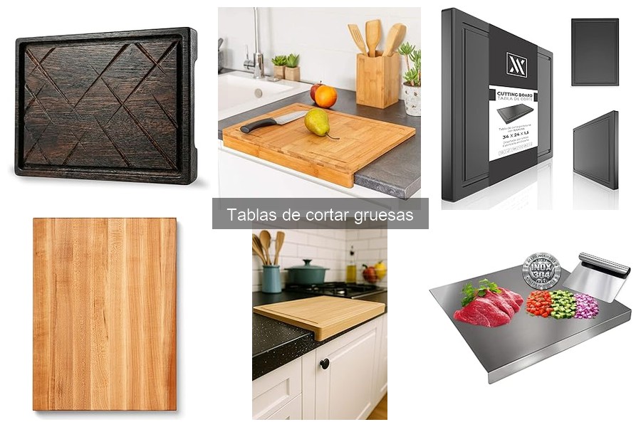 Alternativas a Tablas de Cortar Gruesas: Opciones y Ventajas