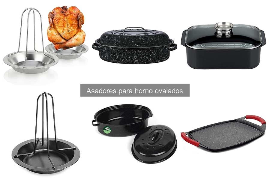 Alternativas al asador ovalado para el horno: opciones prácticas