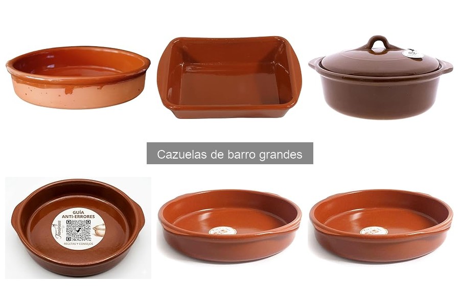 Beneficios de Cocinar con Cazuelas de Barro Grandes