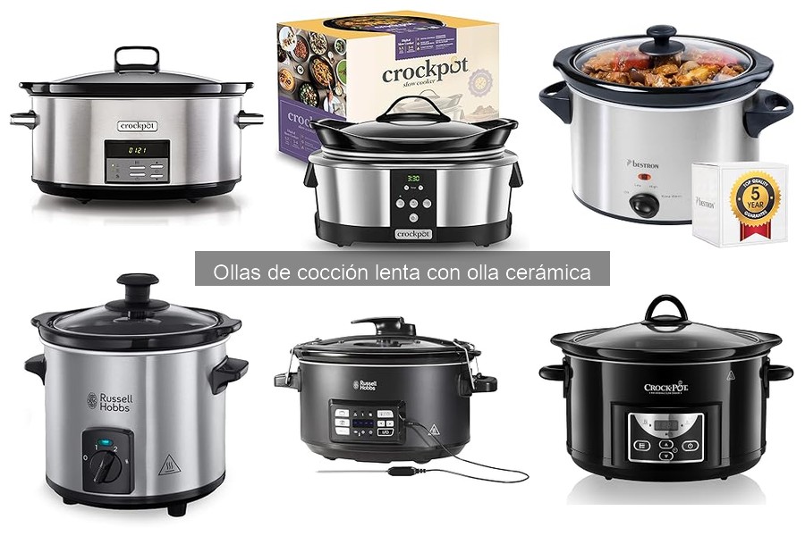 Beneficios de usar ollas de cocción lenta de cerámica