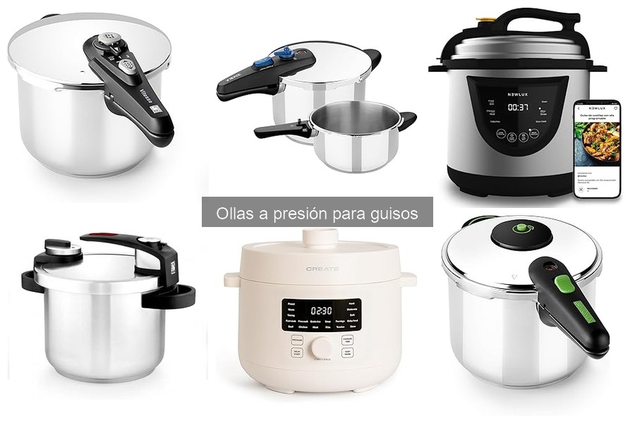 Capacidad ideal de una olla a presión para familias