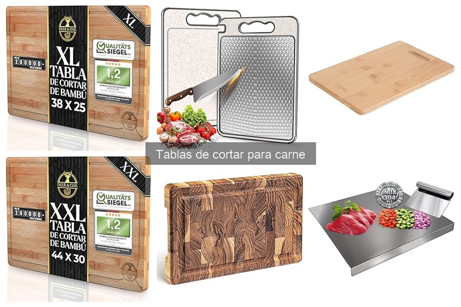 Características a Evitar en Tablas de Cortar para Carne