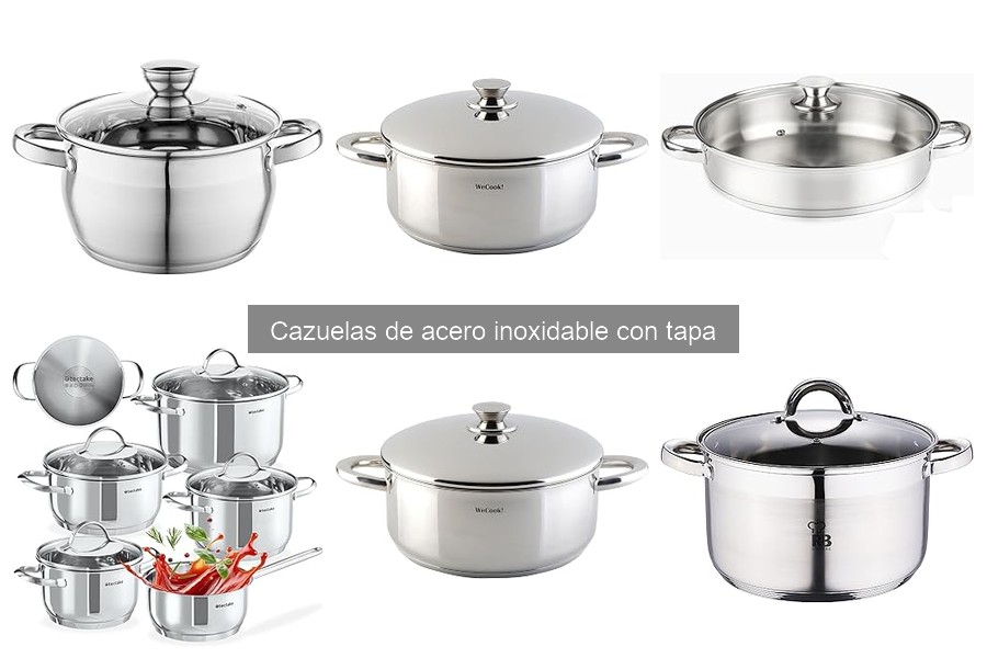 Cazuelas de acero inoxidable en vitrocerámicas: ¿son seguras?