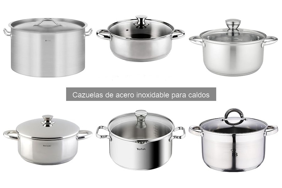 Cazuelas de acero inoxidable: ¿Qué son y sus ventajas?