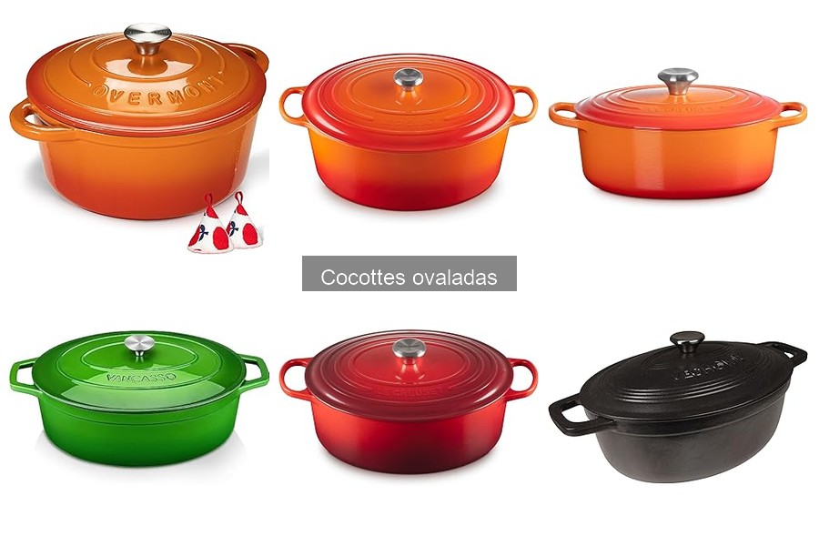 Cocottes Ovaladas Compatibles con Inducción: Mejores Modelos
