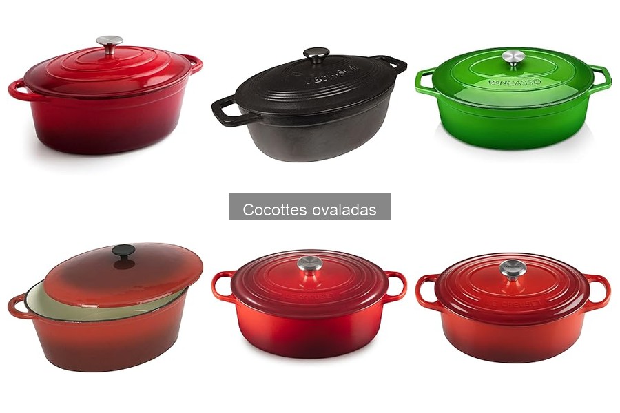 Cocottes Ovaladas para Parrilla: Seguridad y Funcionalidad