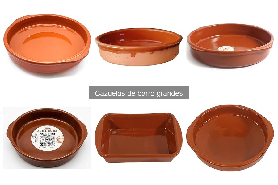 Cómo cuidar y limpiar cazuelas de barro grandes