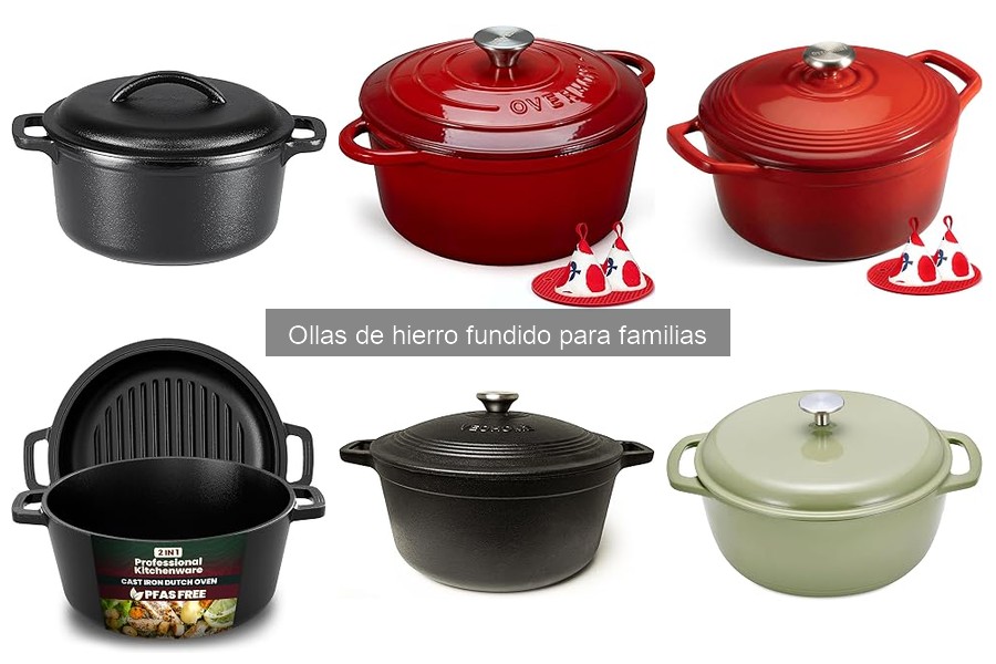 Cómo cuidar y mantener una olla de hierro fundido
