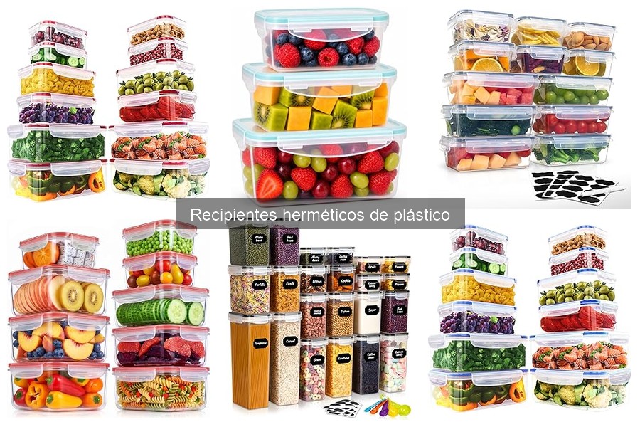 Cómo detectar recipientes herméticos de plástico de mala calidad