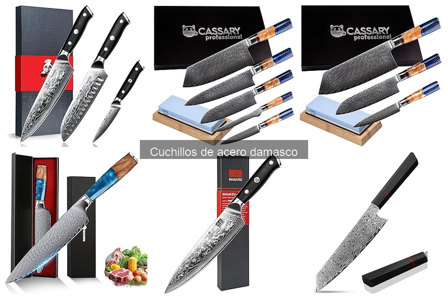 Cómo Elegir Cuchillos de Acero Damasco para Cocinar
