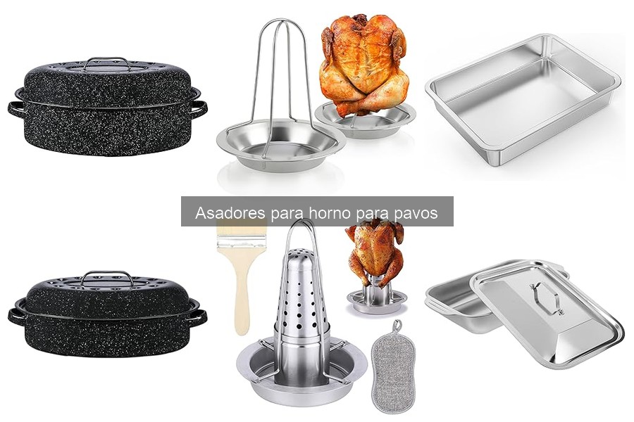 Cómo elegir el asador para horno ideal para pavos