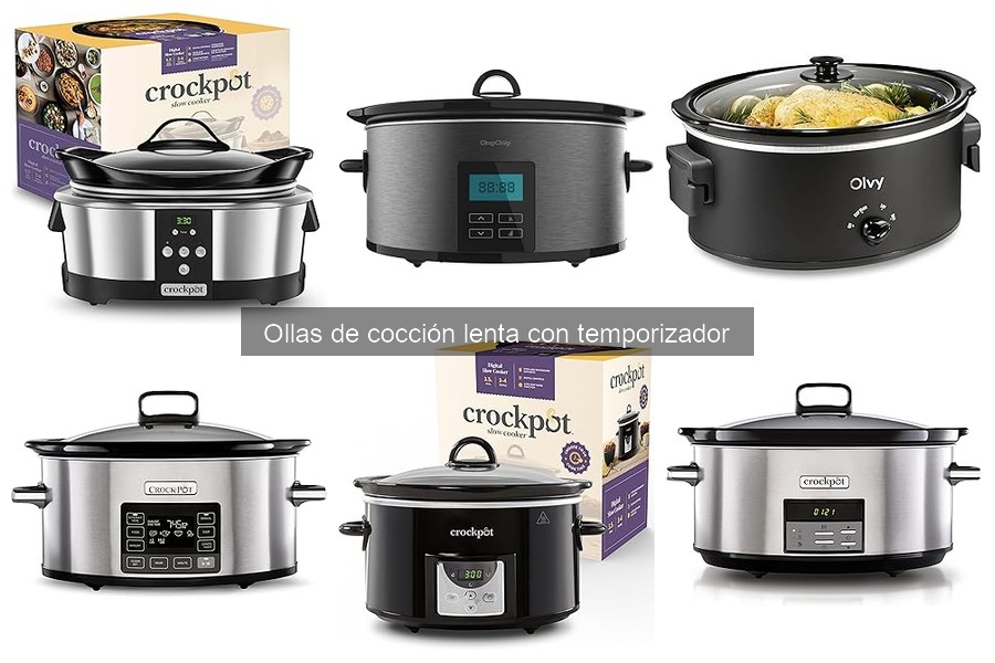 Cómo elegir la mejor olla de cocción lenta con temporizador