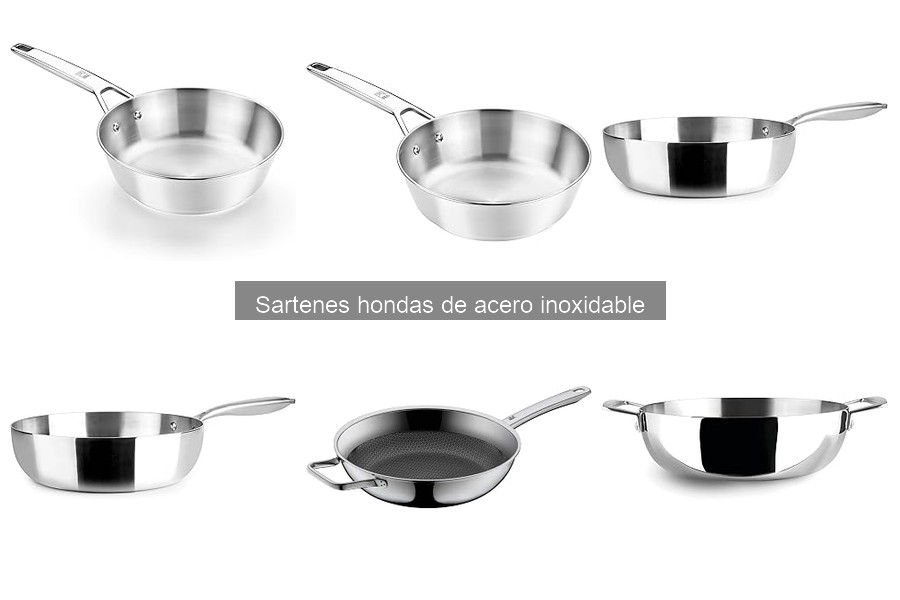 Cómo elegir la mejor sartén honda de acero inoxidable