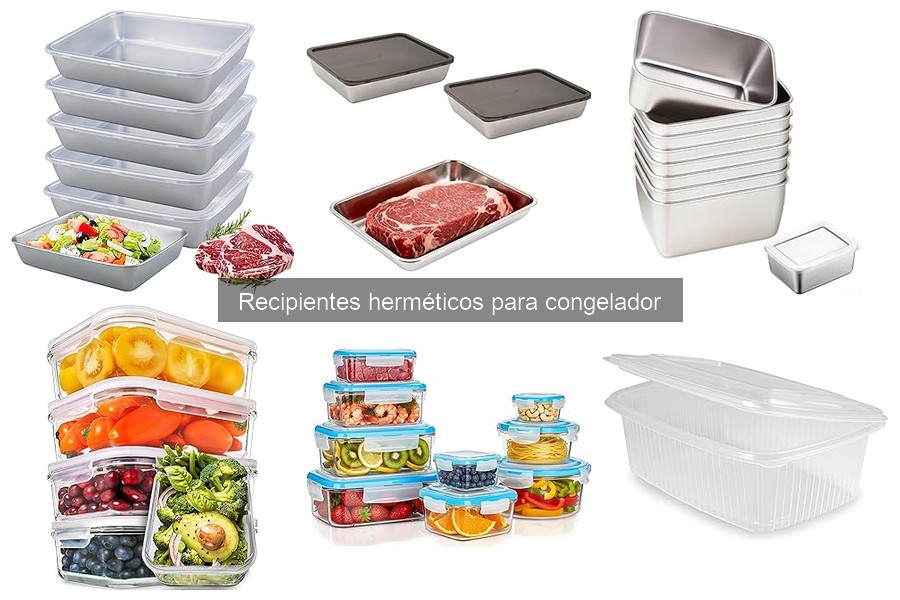 Cómo Elegir Recipientes Herméticos para Congelador