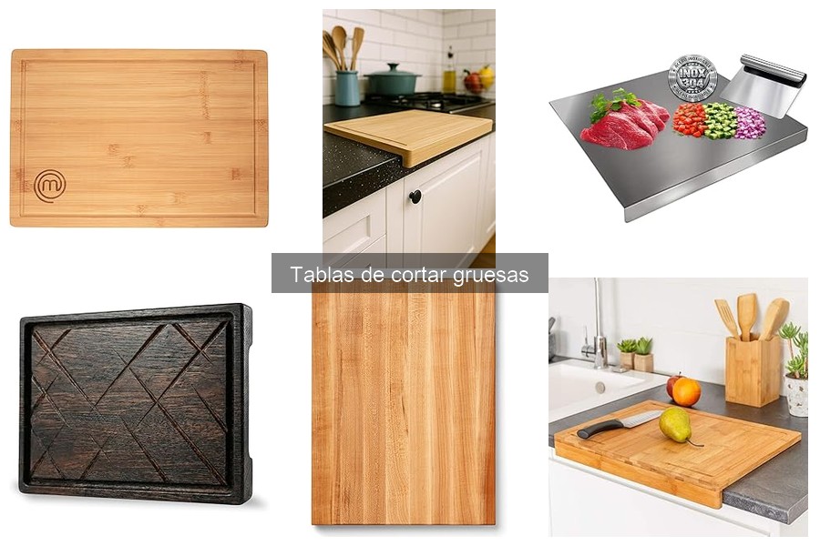 Cómo evitar la deformación de tablas de cortar gruesas