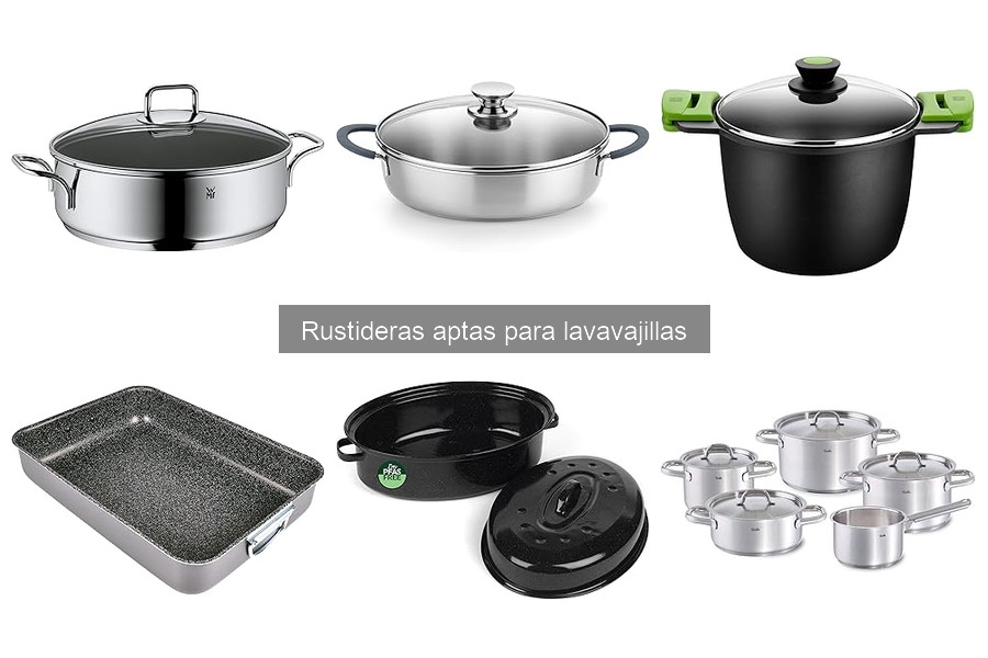 Cómo limpiar una rustidera apta para lavavajillas