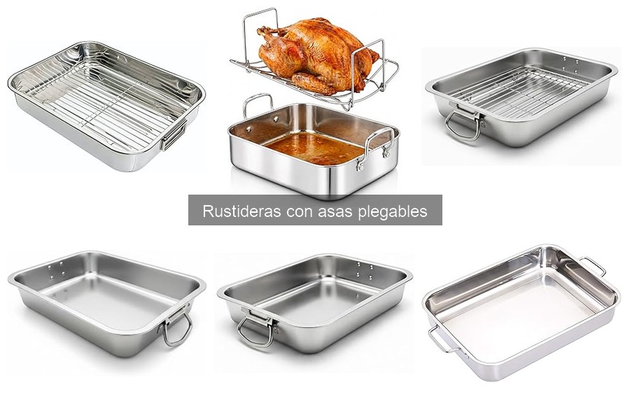 Cómo usar correctamente rustideras con asas plegables