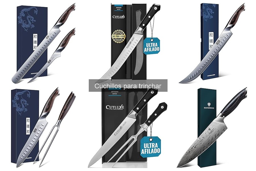 Cómo usar correctamente un cuchillo para trinchar