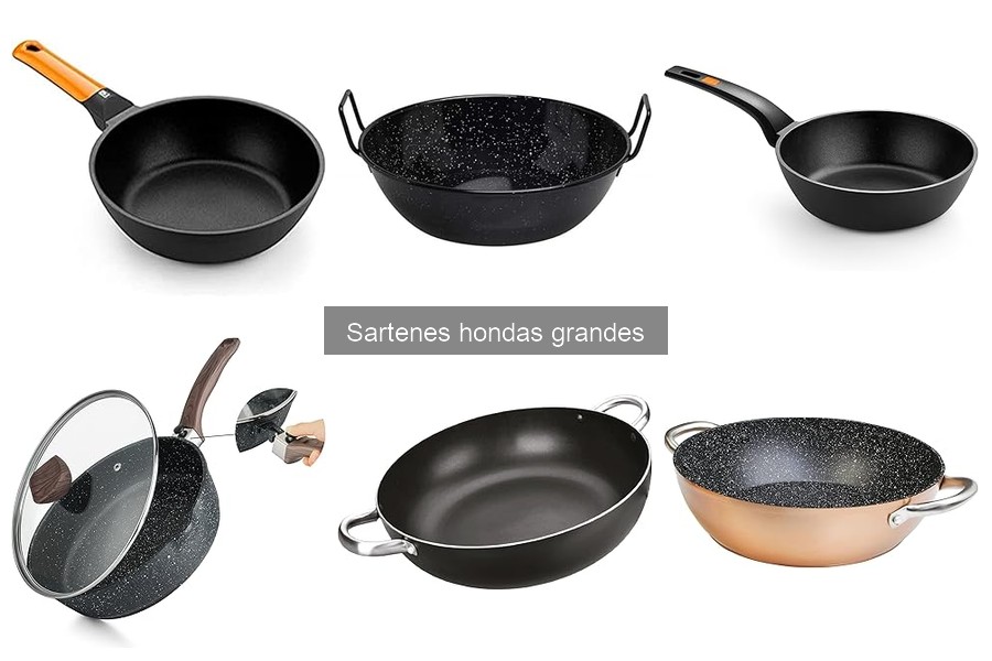 Cómo usar correctamente una sartén honda grande