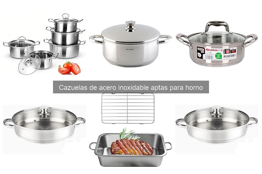Comparativa: Cazuelas de acero inoxidable vs. cerámica
